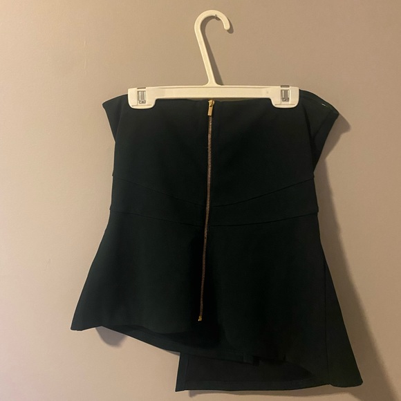 Strapless, peplum top - Picture 2 of 2